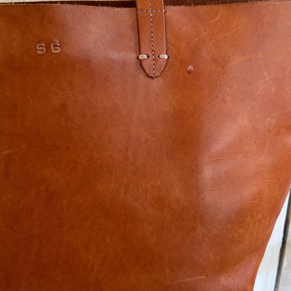 Clare V Leather Suki Tote bag - Picture 4 of 12